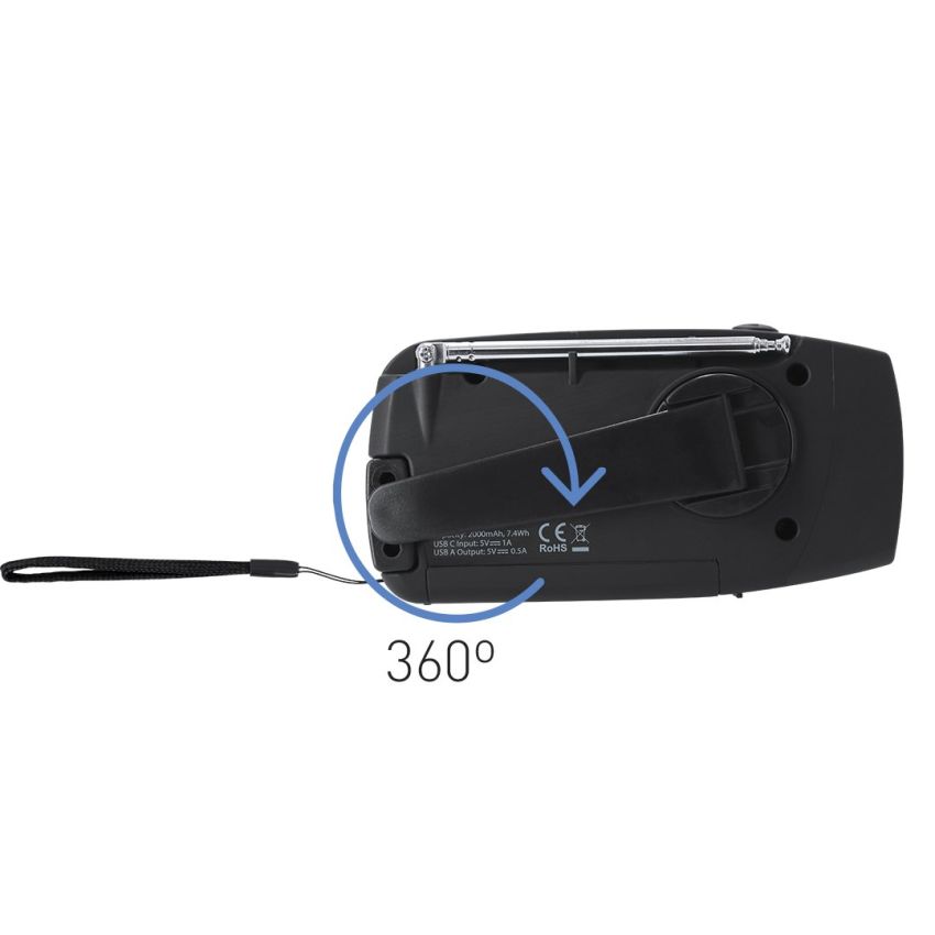 Cartney Multifunctional Emergency Radio