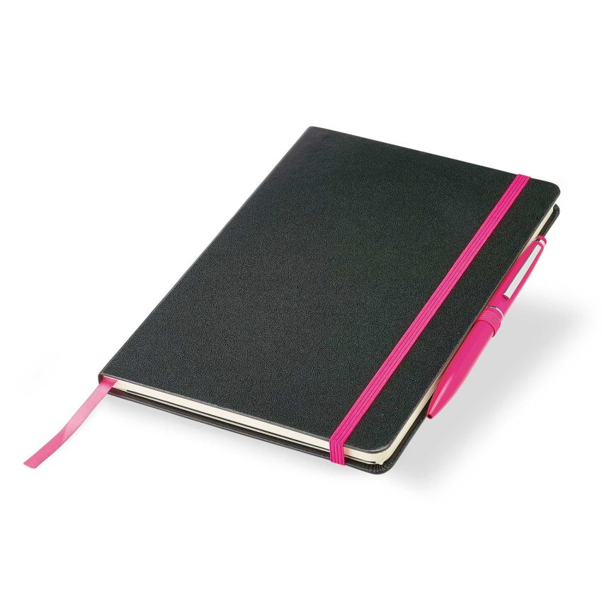 Happynote A5 Notepad, with card cover and pocket