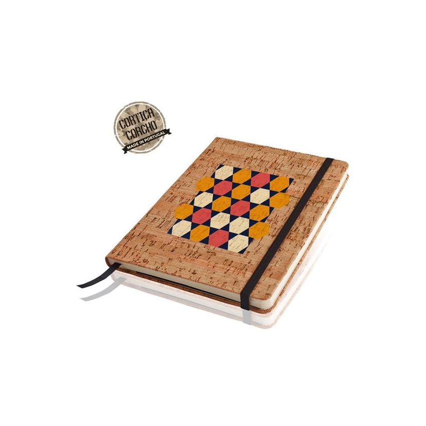 Corknote A5 Notepad, with cork cover and pocket