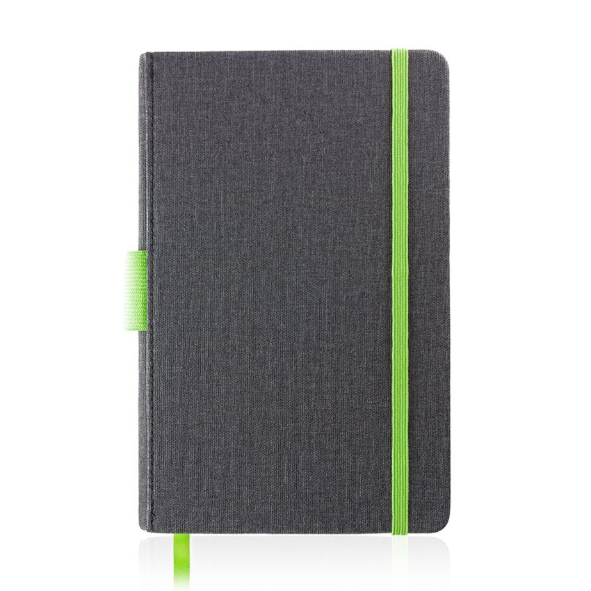 Exnote A5 Notebook with PU Cover and Pen Holder