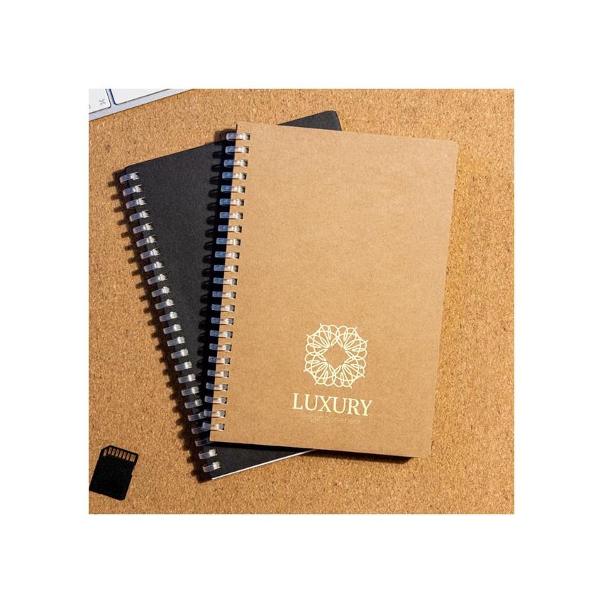 KSpiral Flexible Ring Binder A5 with Cardboard Cover