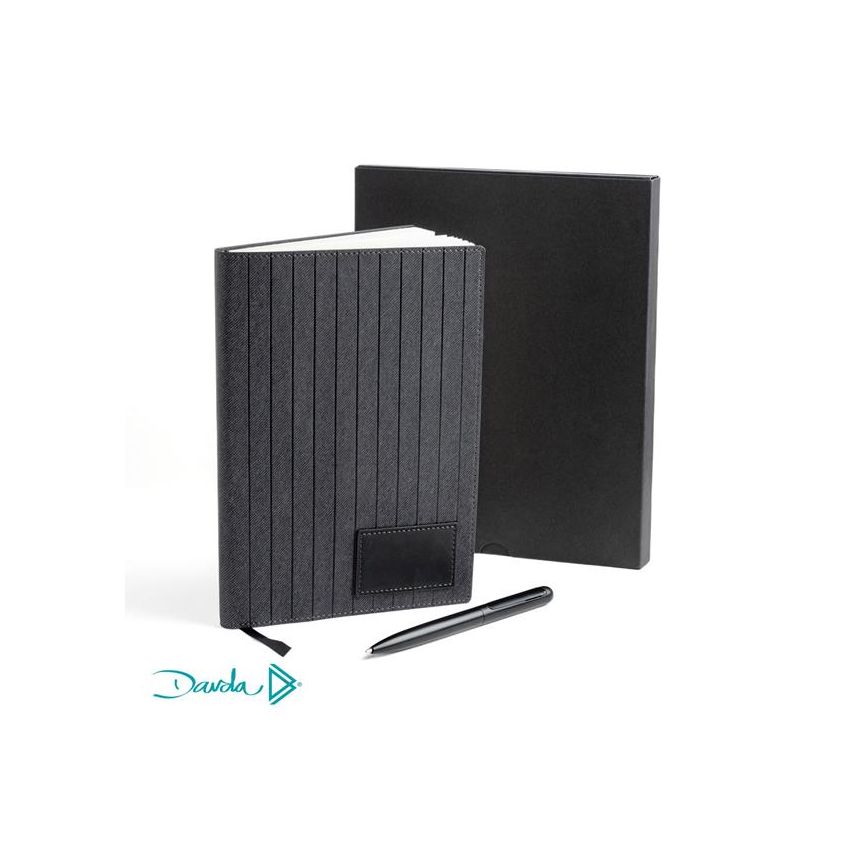 Dabook A5 Block Notebook Davda, PU cover and box