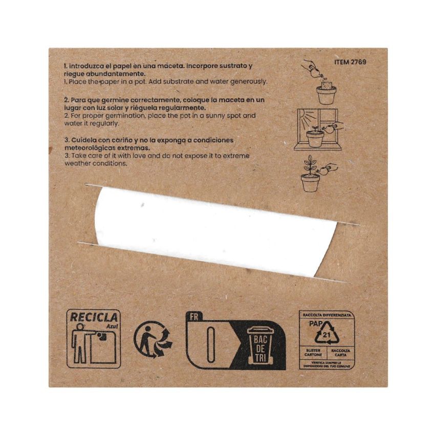 Plantable Paper Cryar