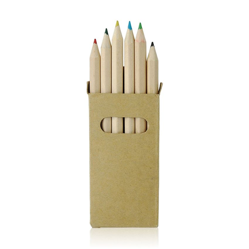 Funnyset Set of 6 coloured pencils