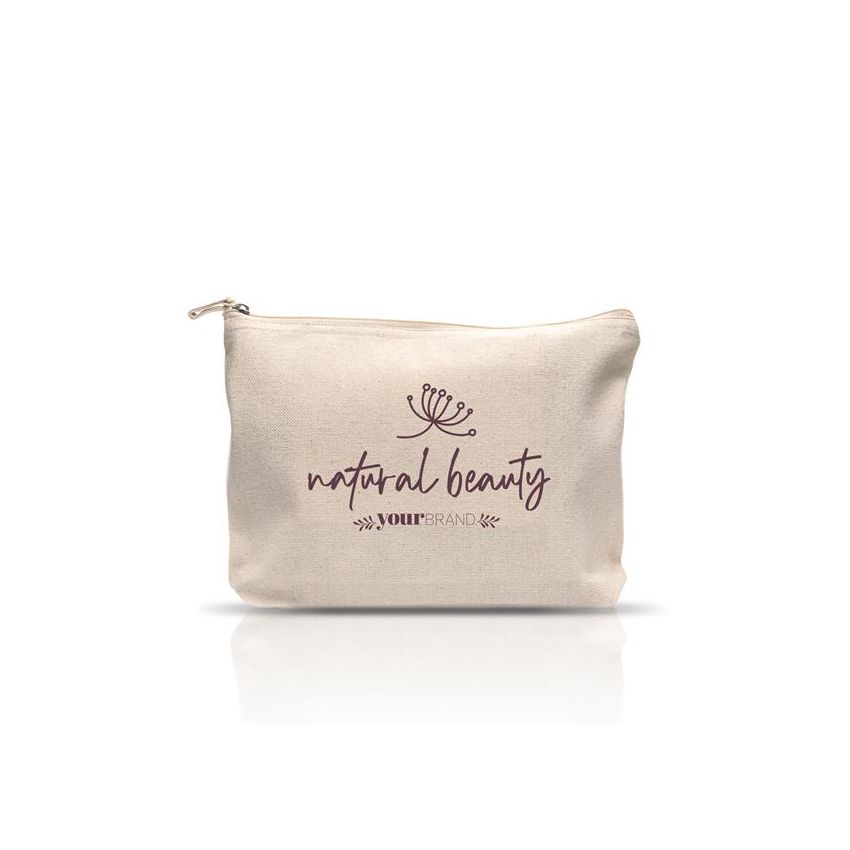 Unipouch Bag 100% Cotton Canvas with Interior Compartment