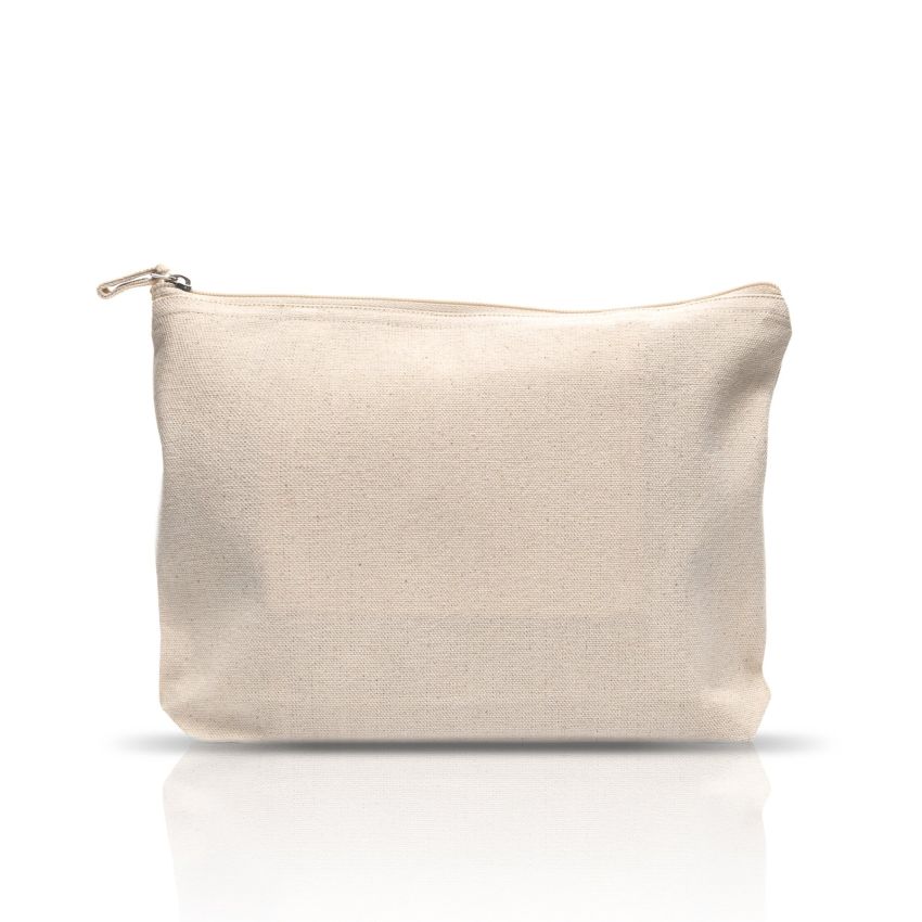 Unipouch Bag 100% Cotton Canvas with Interior Compartment
