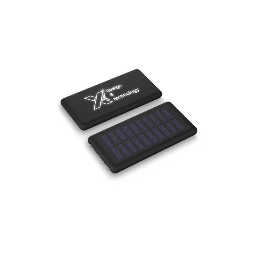 SCX.design P30 light-up solar 8000 mAh power bank