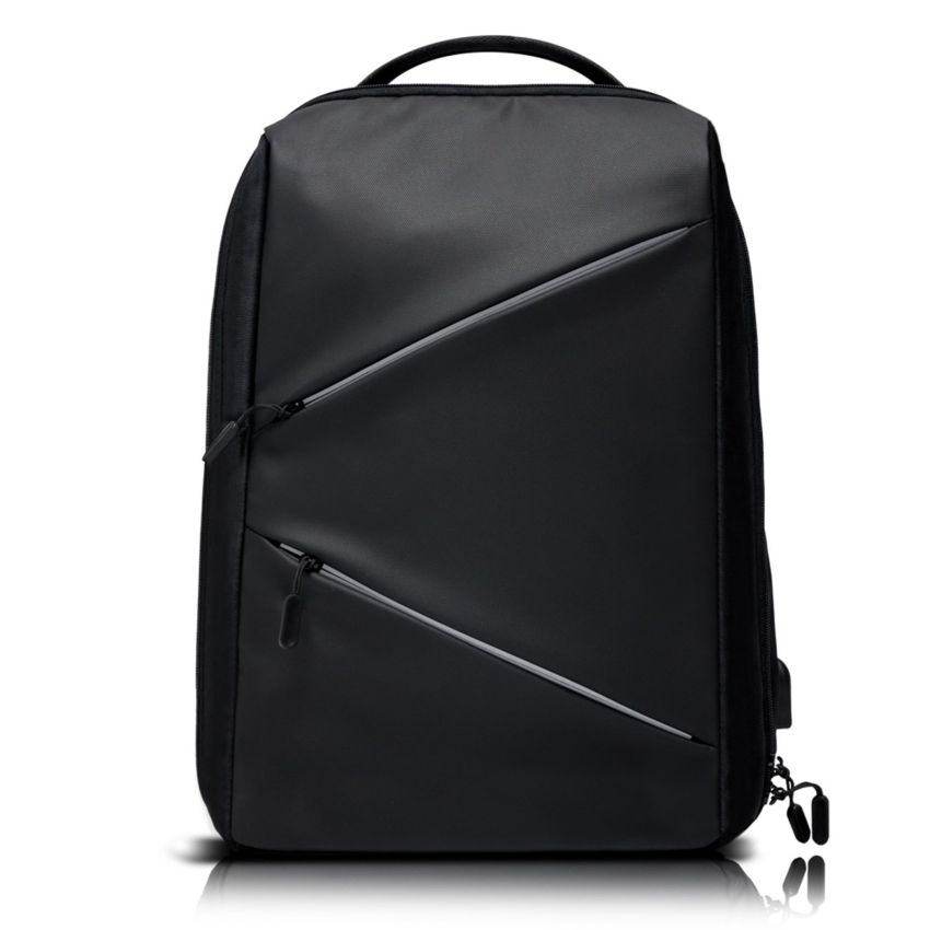 Backtive Tarpaulin Laptop Backpack with Reflective Zips
