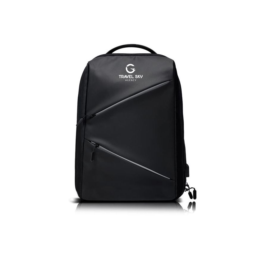 Backtive Tarpaulin Laptop Backpack with Reflective Zips