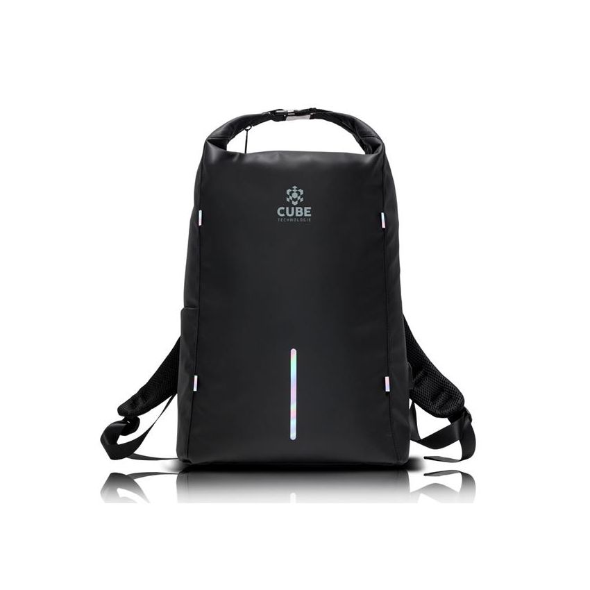 Be-dry Anti-theft Tarpaulin Laptop Backpack with Reflective Details