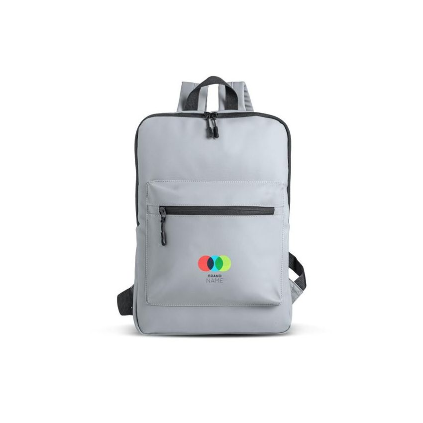 Slim Laptop Backpack, in soft PU