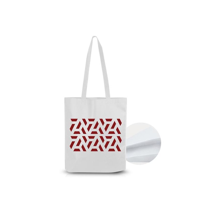 Donbag Long-handled Bag in 80g TNT, heat-sealed