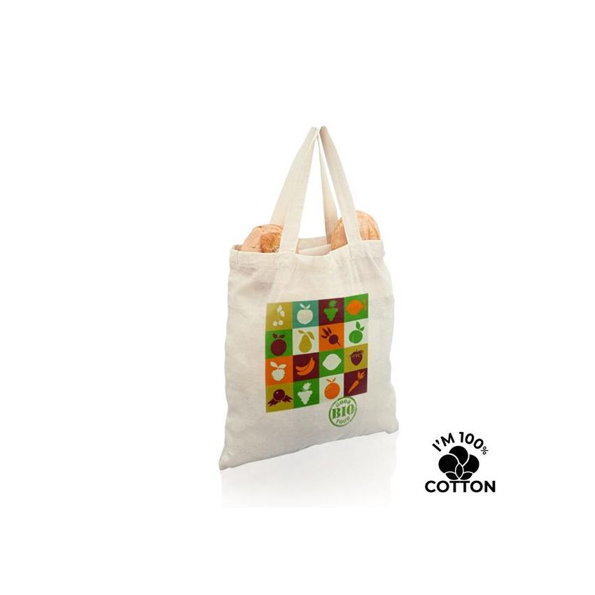 Shorthandle 100% cotton short-handled bag