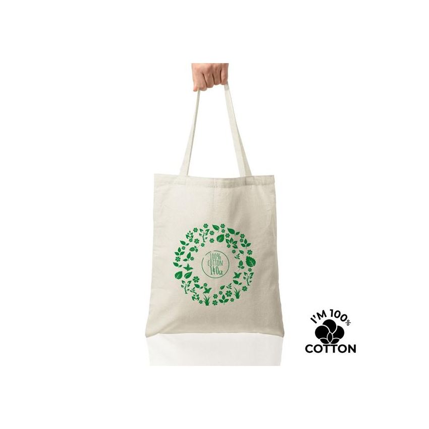 Cotton140 Long-handled bag 100% cotton 140g