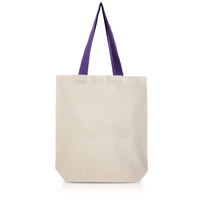 Chicotton Long Handle Tote Bag 100% Cotton 180gsm
