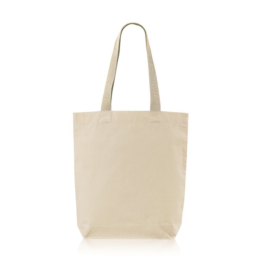 Chicotton Long Handle Tote Bag 100% Cotton 180gsm