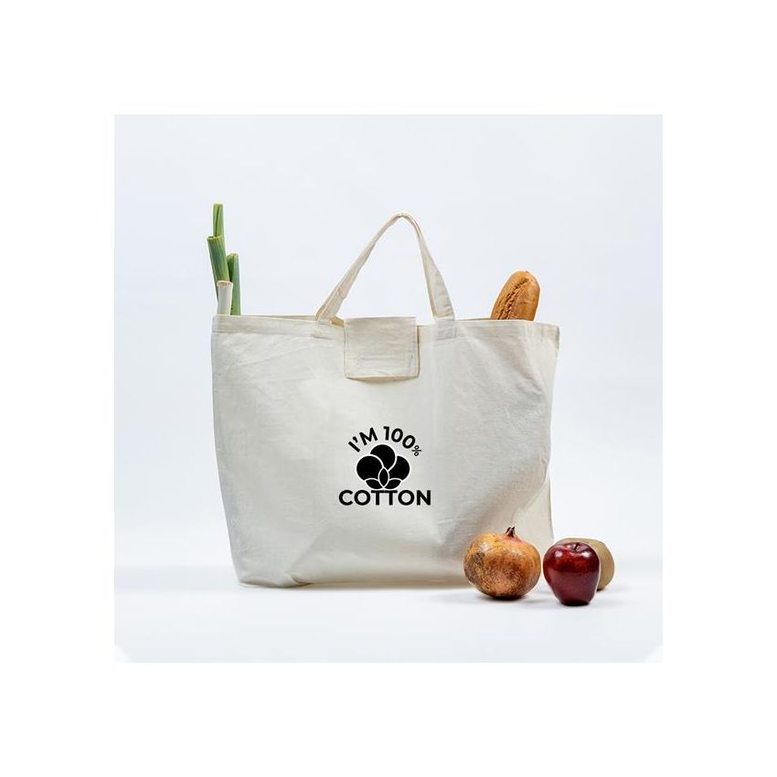 Cotfold 100% Cotton Shopping Bag 110g, Foldable
