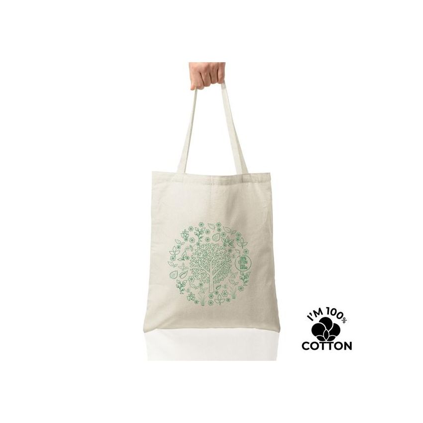 Cotton180 Long Handle Bag 100% Cotton 180g