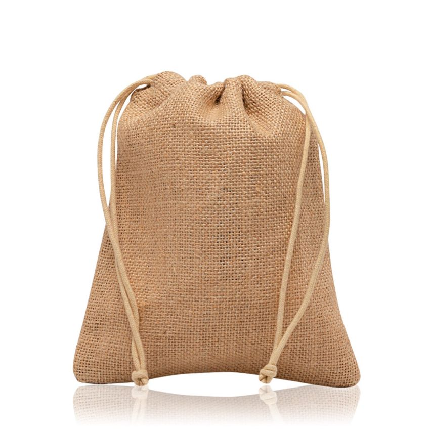 Nashik Medium Jute Bag with Drawstrings