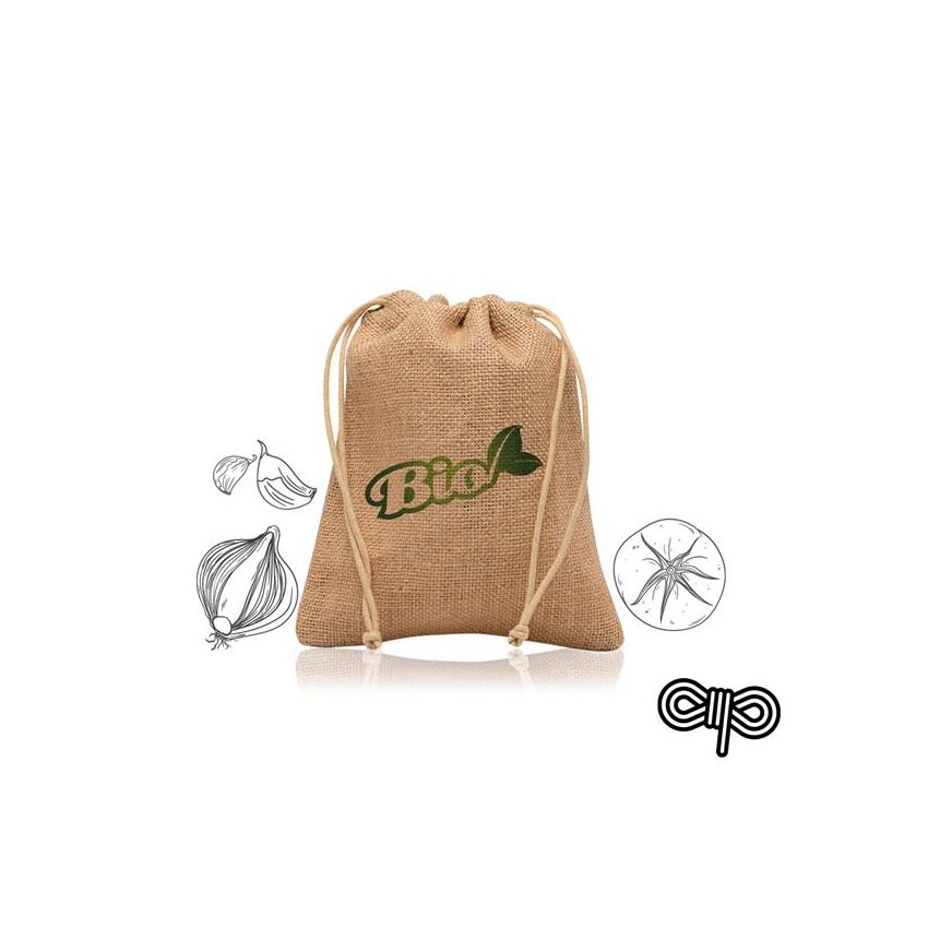 Nashik Medium Jute Bag with Drawstrings