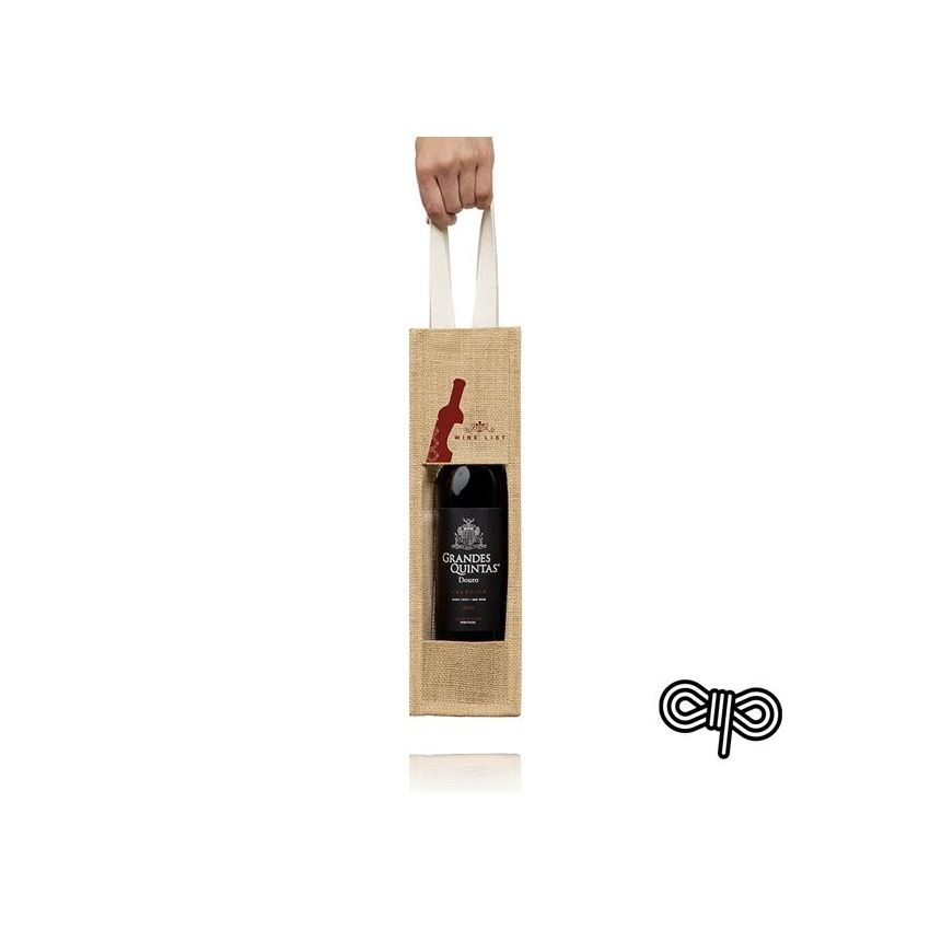 JuteOne Jute sack, for 1 bottle