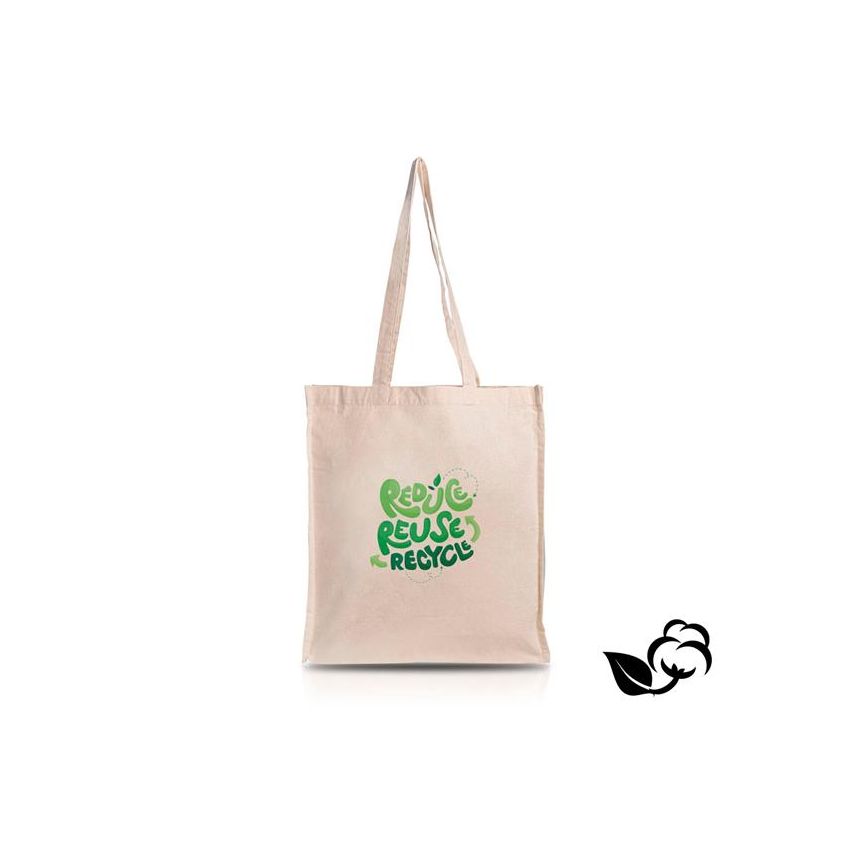 Celici 100% Organic Cotton Bag 220g, with gusset