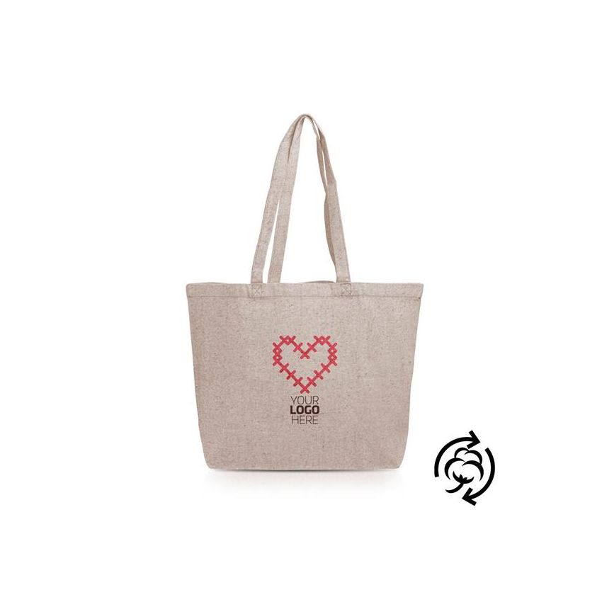 Belg Recycled Cotton Bag 280 g/m2 with Gusset