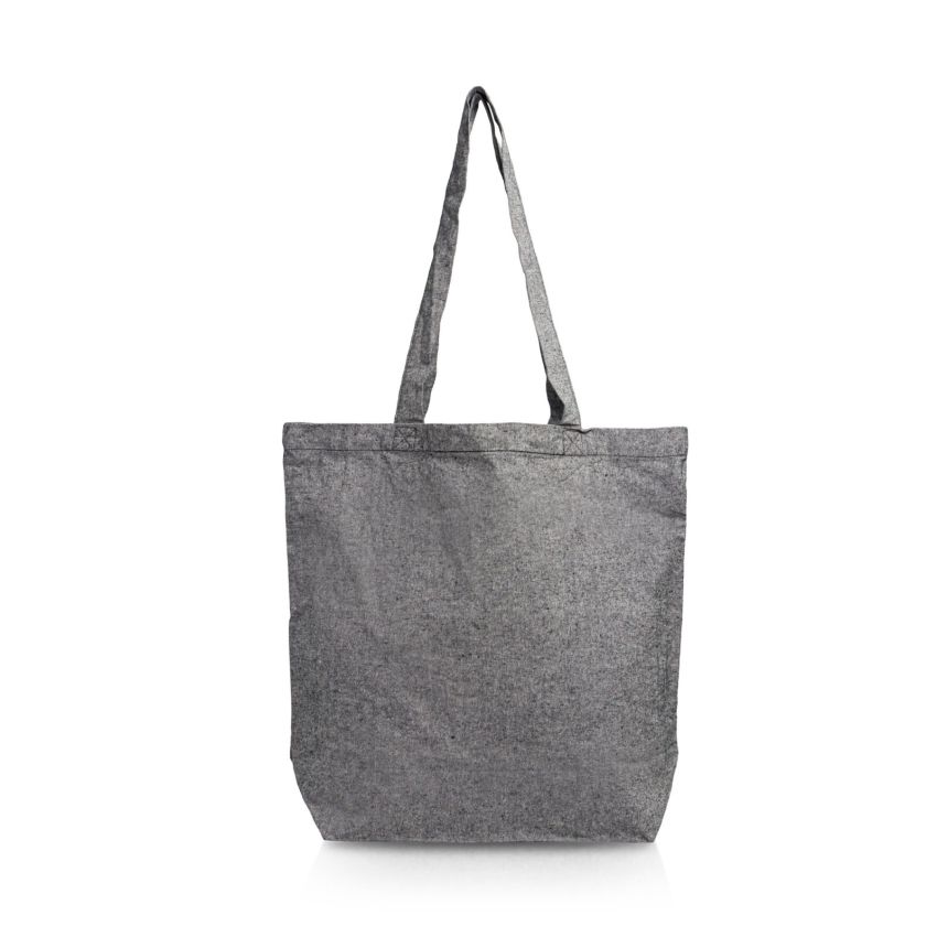 Vikbar Foldable Recycled Cotton Bag 190 g/m2