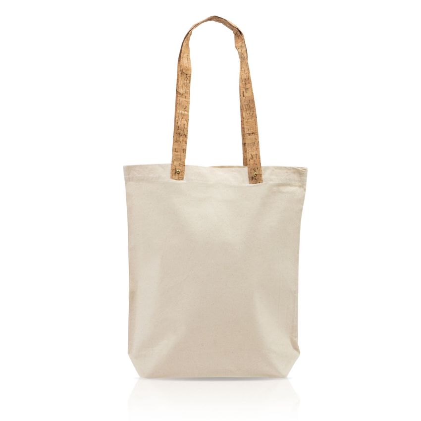 Natcork Cotton Bag with Cork Handles