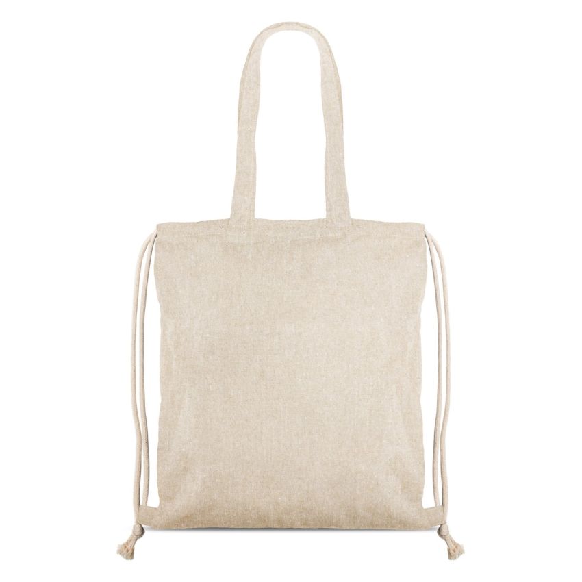 RecyPack Recycled Cotton Drawstring Bag