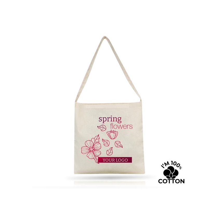 One Cotton Bag with Single Handle 100% Cotton 140g