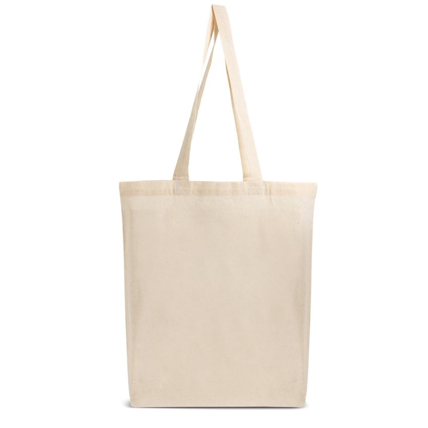Lausanne Bag with bellows base 100% cotton 140gsm