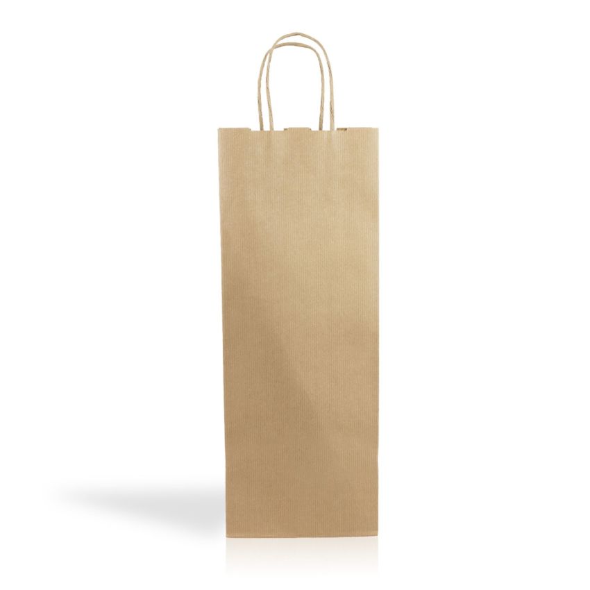 Kraft01 Kraft paper bag 120gsm 15x39x8cm