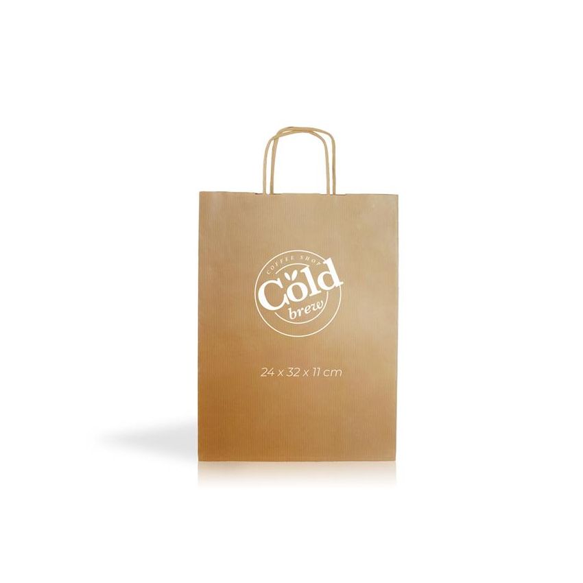 Kraft05 Kraft paper bag 90g/m² 24X32X11cm