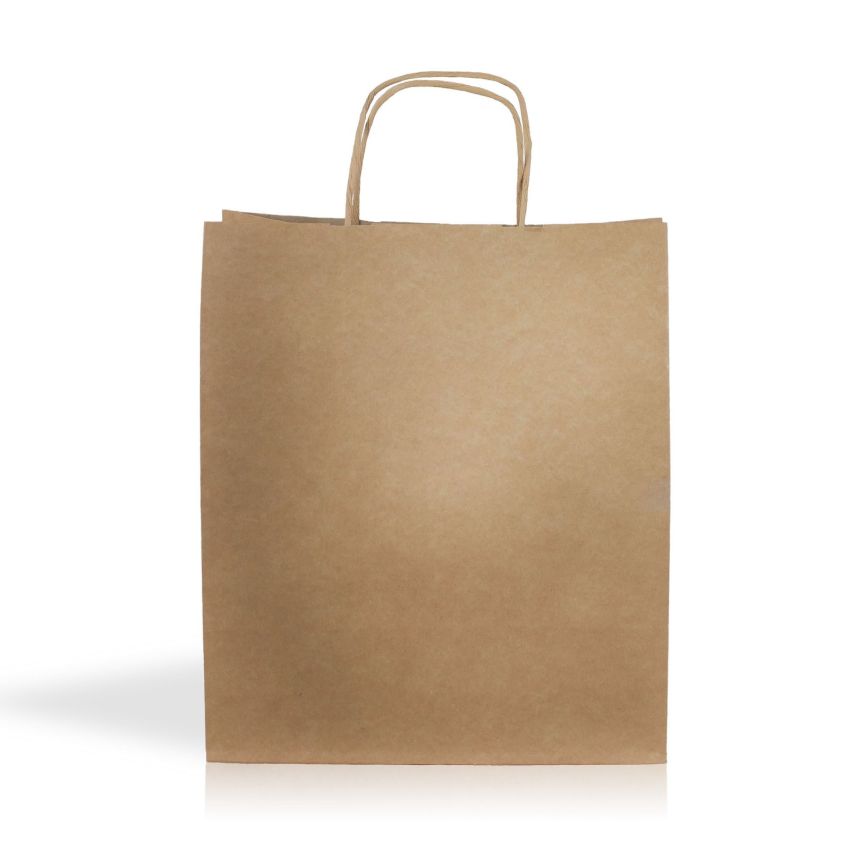 Kraft08 Kraft paper bag 90gsm 28X32X10cm