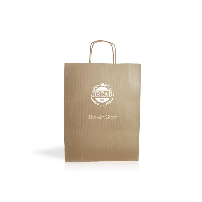 Kraft10 Kraft paper bag 100g/m² 32x42x12cm