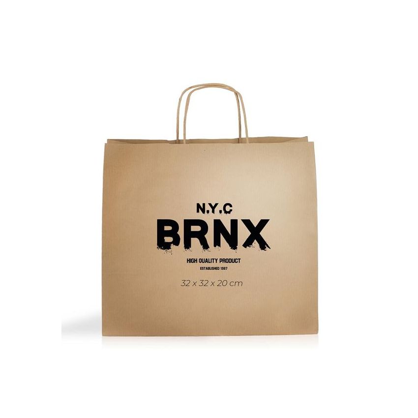 Kraft11 Kraft paper bag 100g/m² 34x31.5x20cm