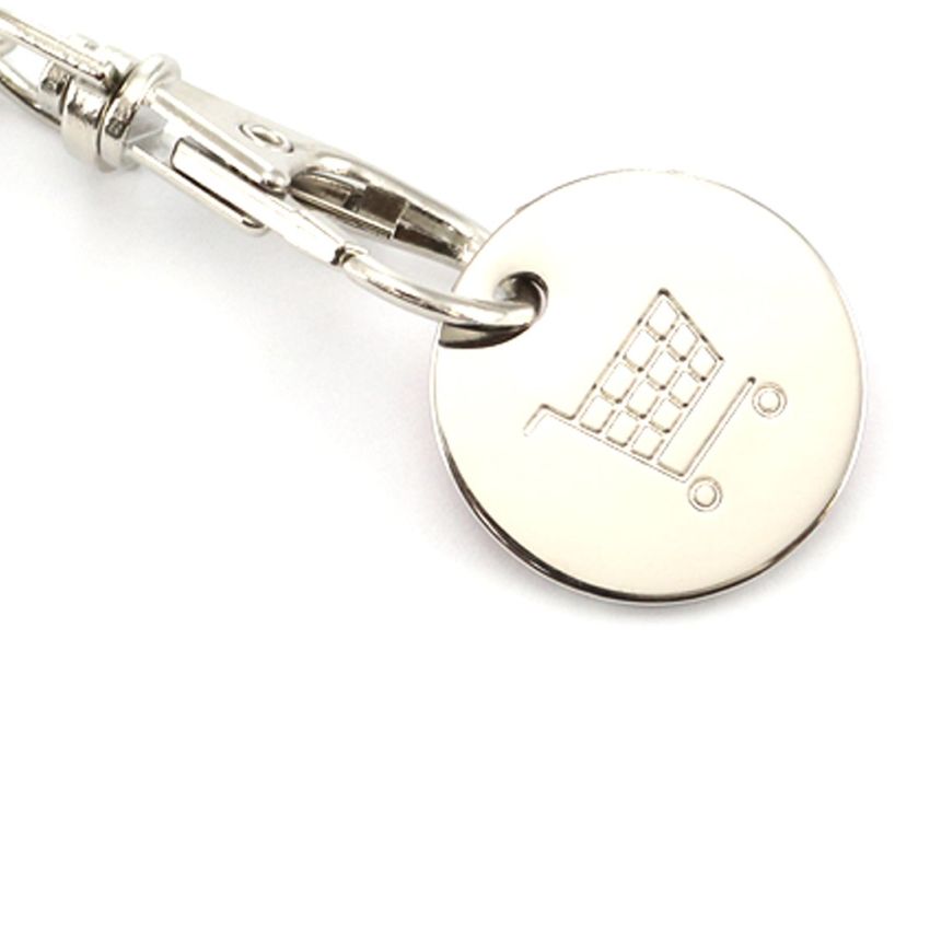 Euromarket Coin Keyring