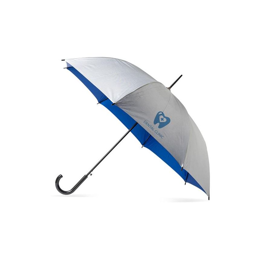 Silum Automatic Umbrella, in silver P-190T, plastic handle
