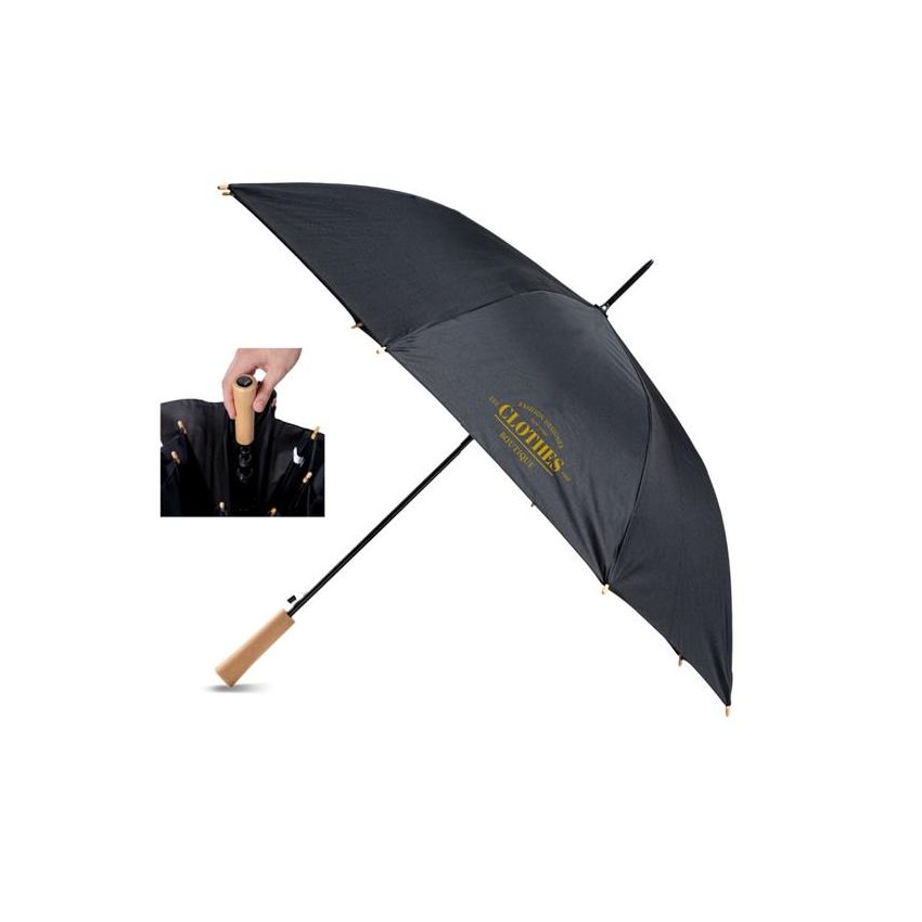 Newport Umbrella with Wooden Handle
