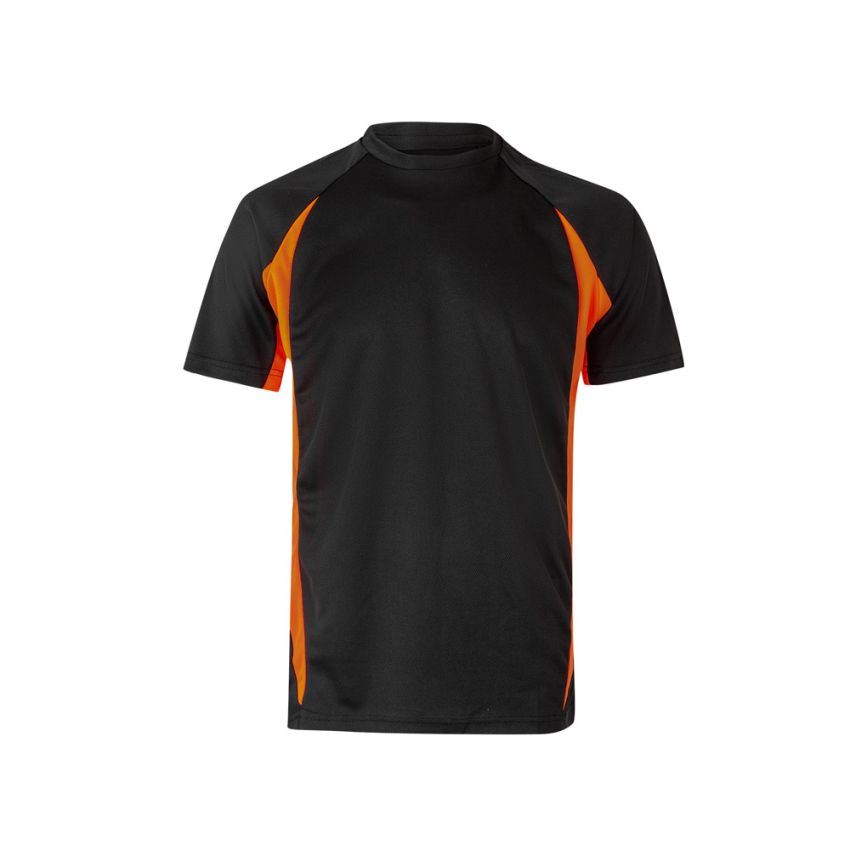 VL SLAYER two-tone technical bird-eye T-shirt (160g/m²), in 100% polyester