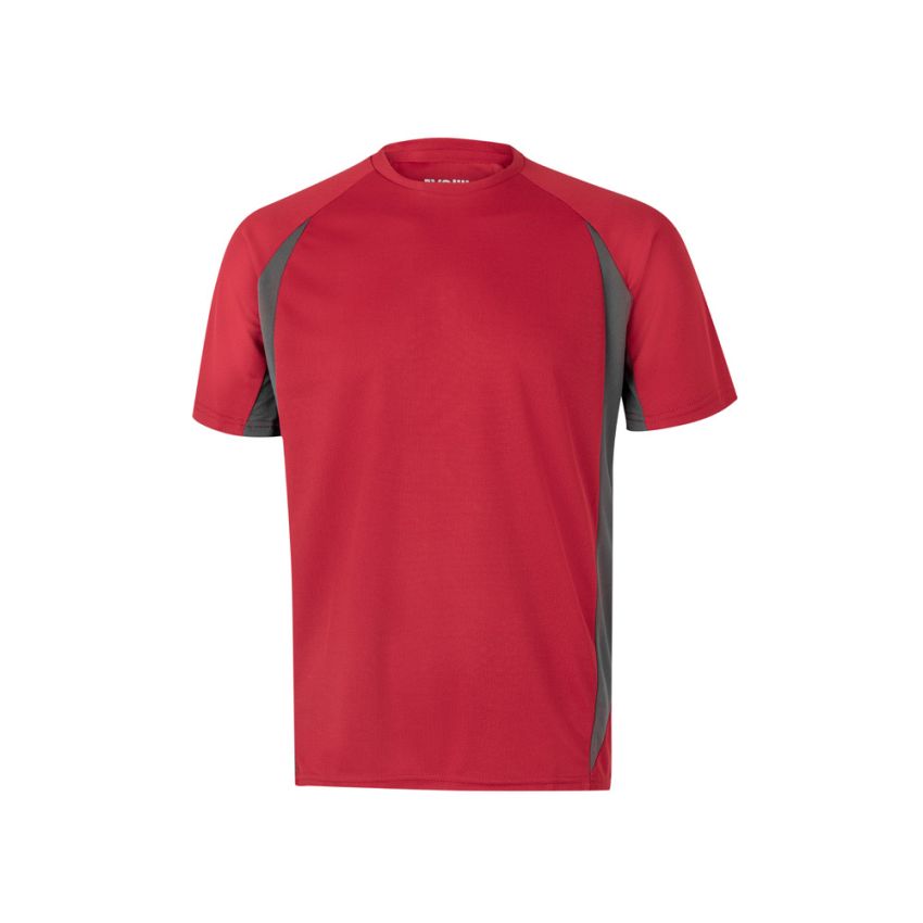 VL SLAYER two-tone technical bird-eye T-shirt (160g/m²), in 100% polyester