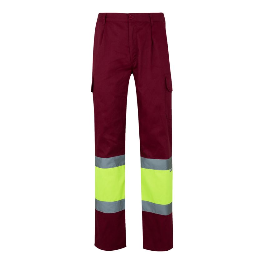 VL POSEIDON Two-tone twill multi-pocket trousers (210g/m²), in cotton (20%) and polyester (80%)
