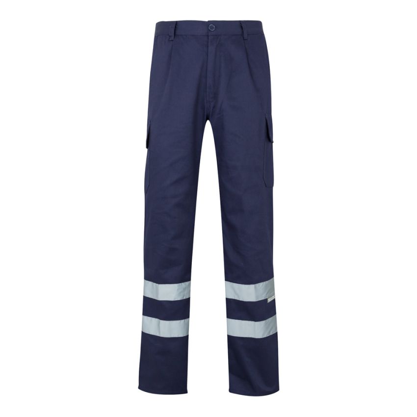 VL ASCLEPIUS Multi-pocket twill trousers (200g/m²), made of cotton (35%) and polyester (65%).