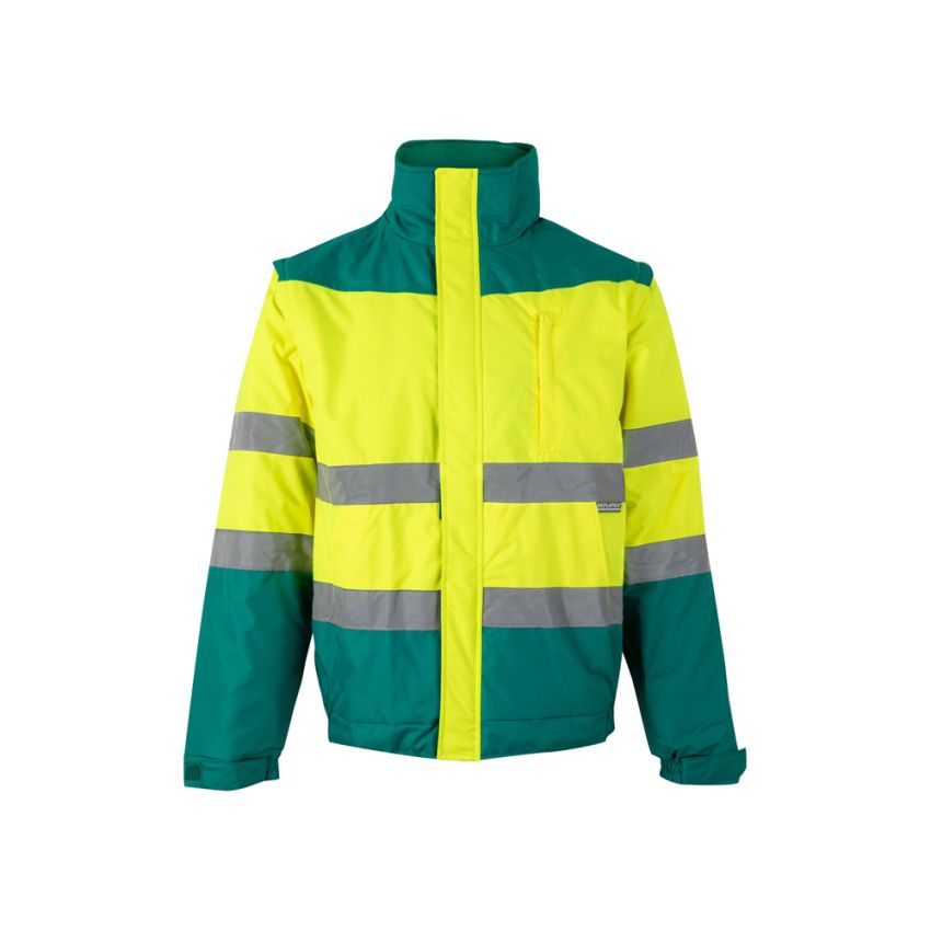 VL JUPITER Two-tone padded jacket (180gsm) in 100% polyester with PU coating