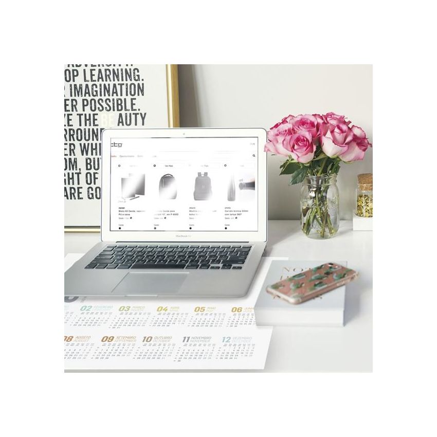 Planny PVC Desk Organiser with Calendar