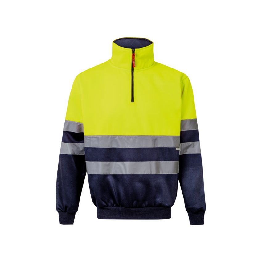 VL THOR LARGE Bicolour Sweatshirt (300g/m²) in 100% polyester fleece