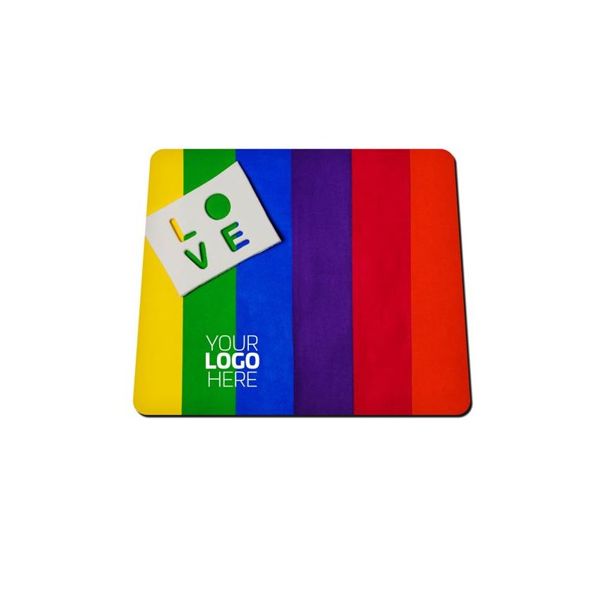 Ideal rubber and fabric mouse pad for sublimation
