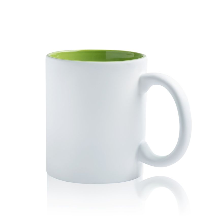 Matte Popmug Ceramic Mug with Matte Exterior, 325ml