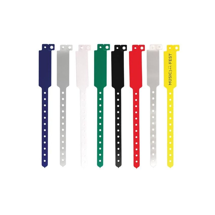 Leny Opaque Tamper-Proof Identification Wristband in Vinyl